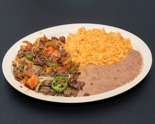 Bistec a la Mexicana (Mexican-Style Steak).